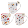 Kubek z porcelany EXOTIC FLOWER 400ml RAVI